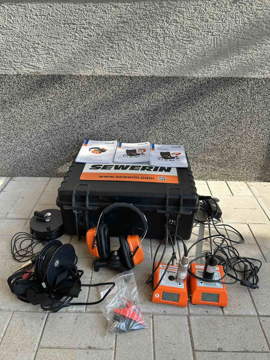 Sewerin oprema za detekciju curenja vode na spoljašnjoj instalaciji